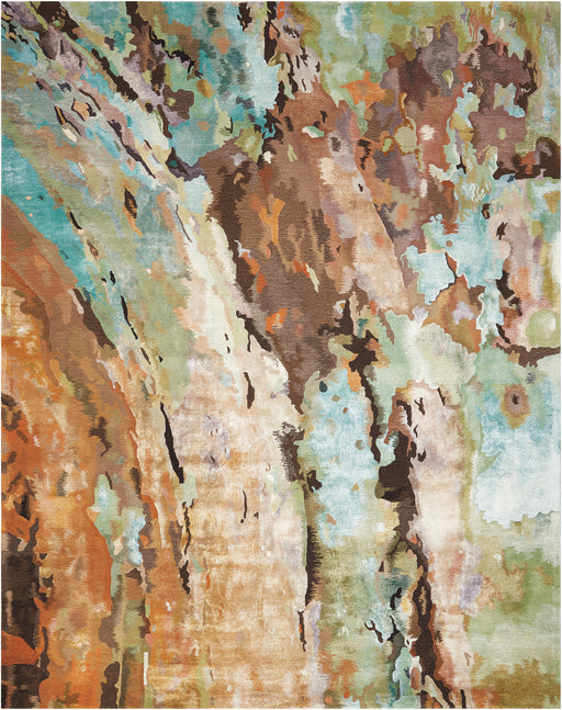 Nourison Prismatic 9'x12' Multicolor Abstract Area Rug