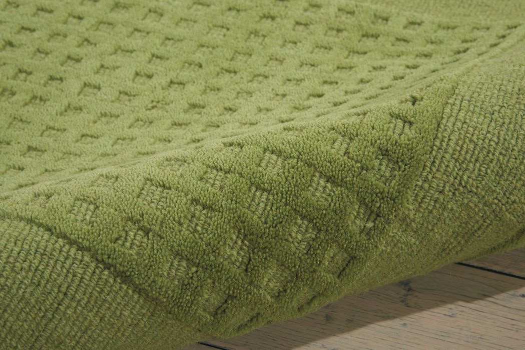 Nourison Westport WP30 Green 8' Runner  Hallway Rug