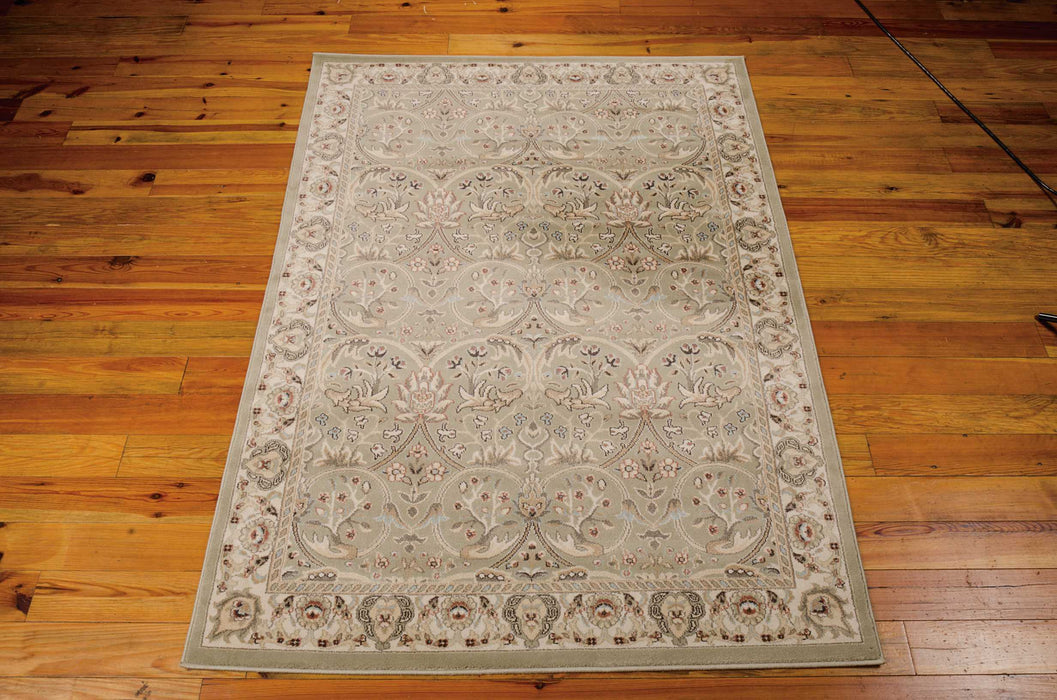 Nourison Walden WAL03 Green 5'x7'  Area Rug