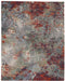 Nourison Artworks ATW02 Grey Multicolor 8'x10' Rug