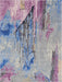 Nourison Prismatic 9'x12' Grey Multicolor Area Rug