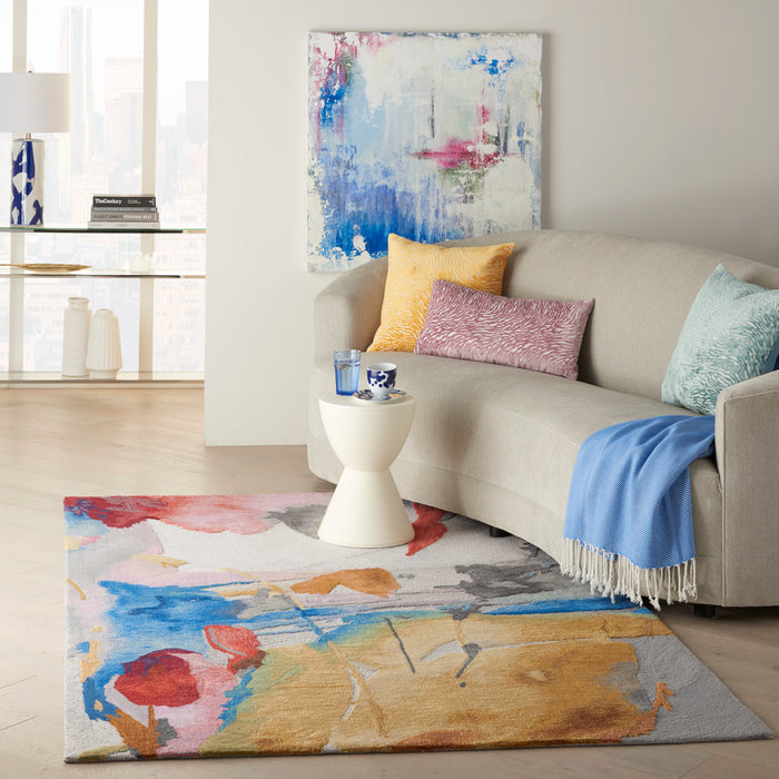 Nourison Symmetry 4'x6' Area Rug