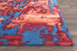 Nourison Prismatic 10'x14' Blue Flame Painterly Area Rug
