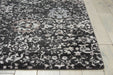 Nourison Twilight TWI13 Black and Grey 10'x14' Oversized Rug
