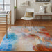 Nourison Le Reve LER04 Multicolor 5'x7' PhotoReal Area Rug