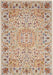Nourison Majestic 6'x8' Light Orange Multicolor Persian Area Rug