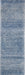 Nourison Weston WES01 Blue 8' Runner Textured Hallway Rug