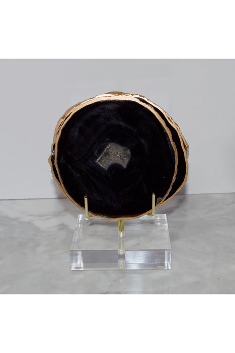 Black Agate Coasters