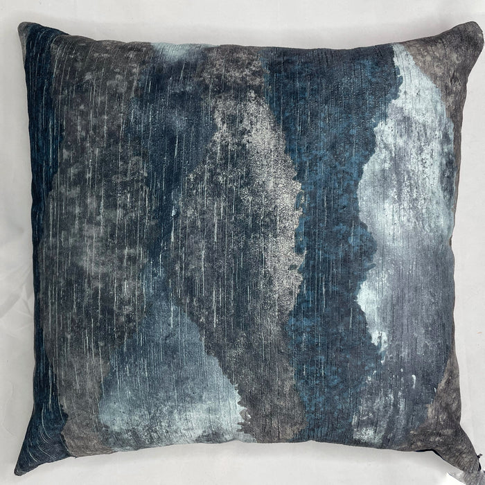 The Bradshaw Collection Stormy Blue 24” threaded Pillow Case