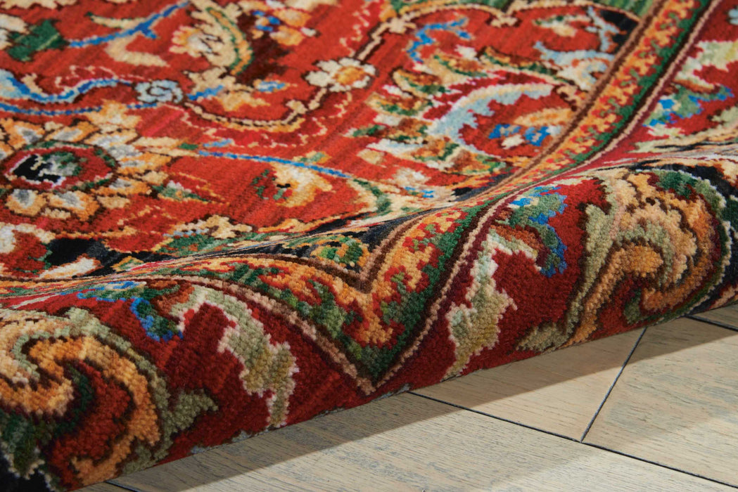 Nourison Timeless TML15 Red 8'x10' Rug