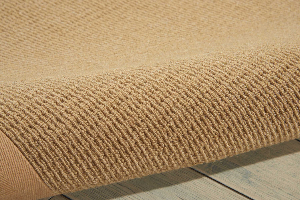 Nourison Sisal Soft SSF04 Beige 8' Runner Hallway Rug