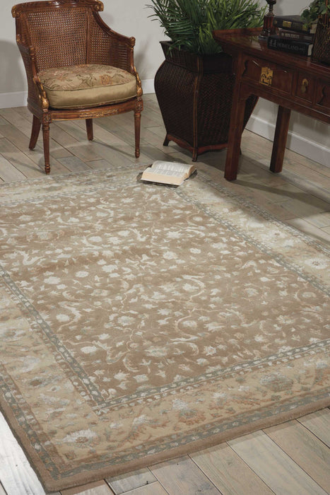 Nourison Symphony SYM04 Brown 8'x11'   Rug