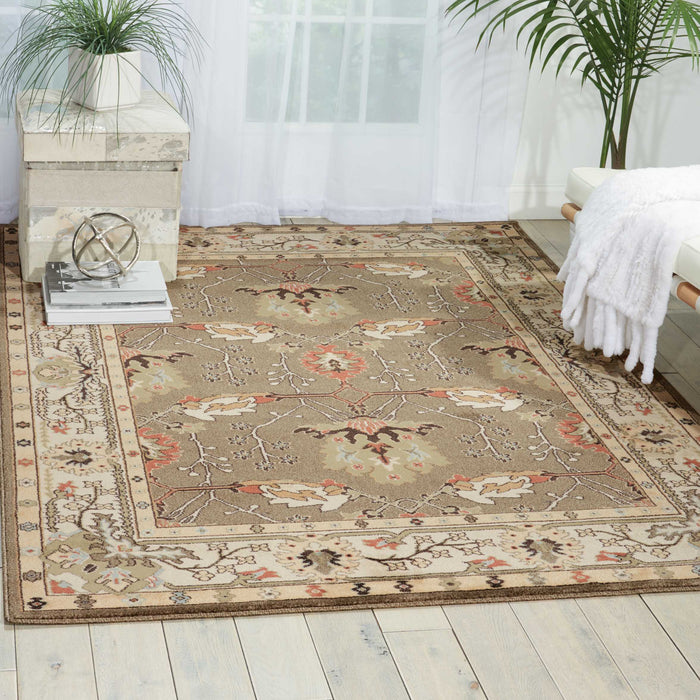 Nourison Walden WAL04 Grey 4'x6'  Area Rug