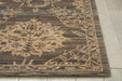 Nourison Silk Elements SKE31 Grey 12'x15' Rug