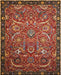 Nourison Rhapsody RH015 Red 9'x12' Rug