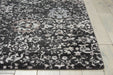 Nourison Twilight TWI13 Black and Grey 9'x12' Oversized Rug