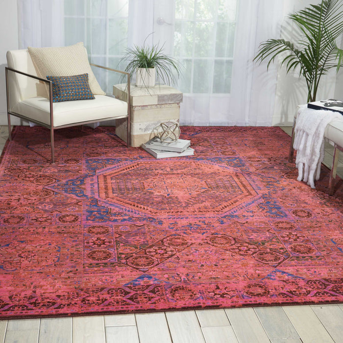 Nourison Timeless TML06 Pink 8'x10'   Rug