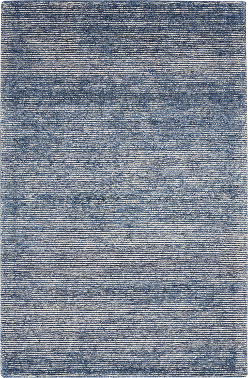 Nourison Weston WES01 Blue 5'x8' Contemporary Area Rug