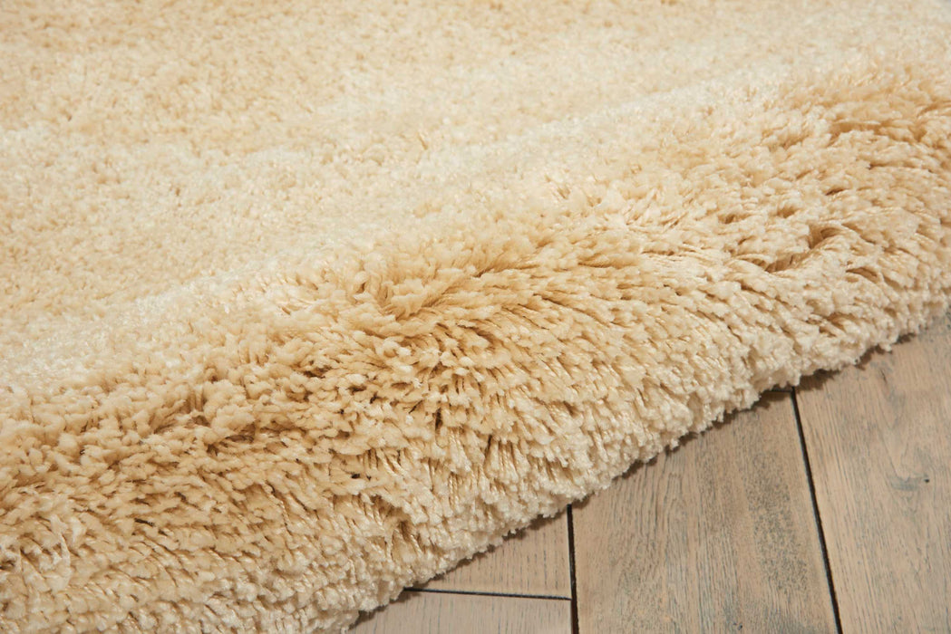 kathy ireland Home Yummy Shag YUM01 Beige 5'x7'  Area Rug