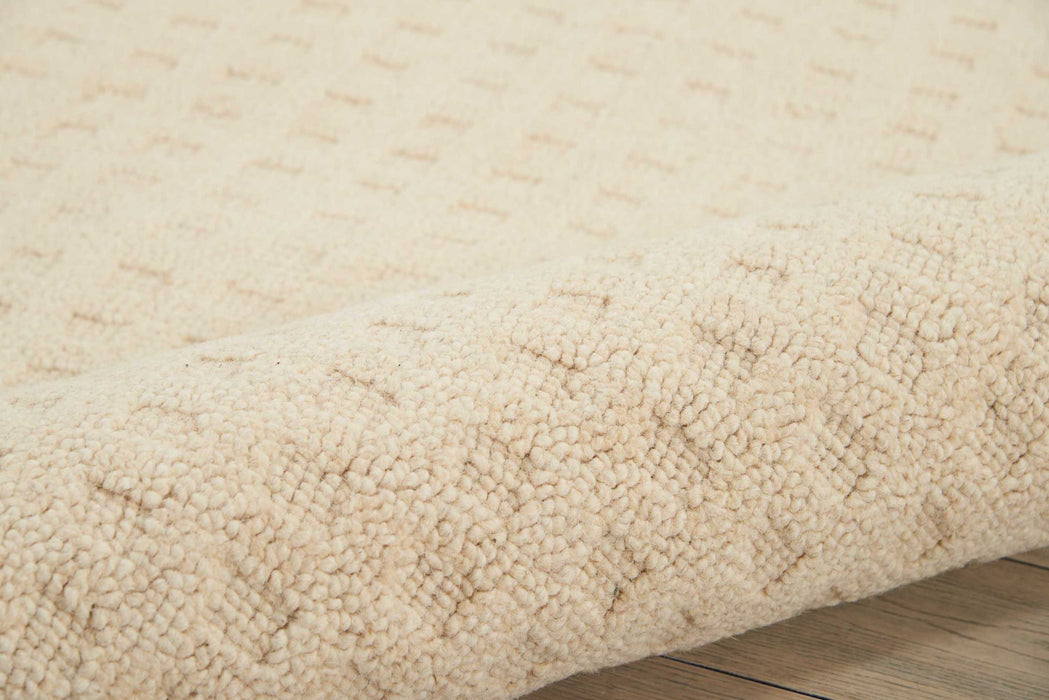 Nourison Marana MNN01 White 4'x6' Area Rug