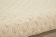 Nourison Marana MNN01 White 4'x6' Area Rug