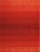Calvin Klein Linear Glow GLO01 Red 8'x11' Rug