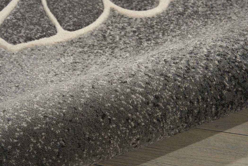 Nourison Maxell MAE04 Grey 8'x11' Oversized  Rug
