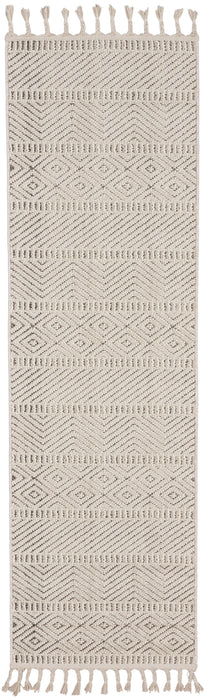Nourison Paxton 8' Runner Taupe Area Rug