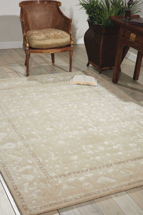 Nourison Symphony SYM03 White 8'x11'   Rug