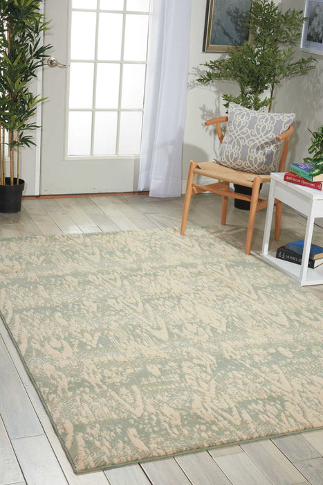 Nourison Nepal NEP09 Blue 5'x8'  Area Rug