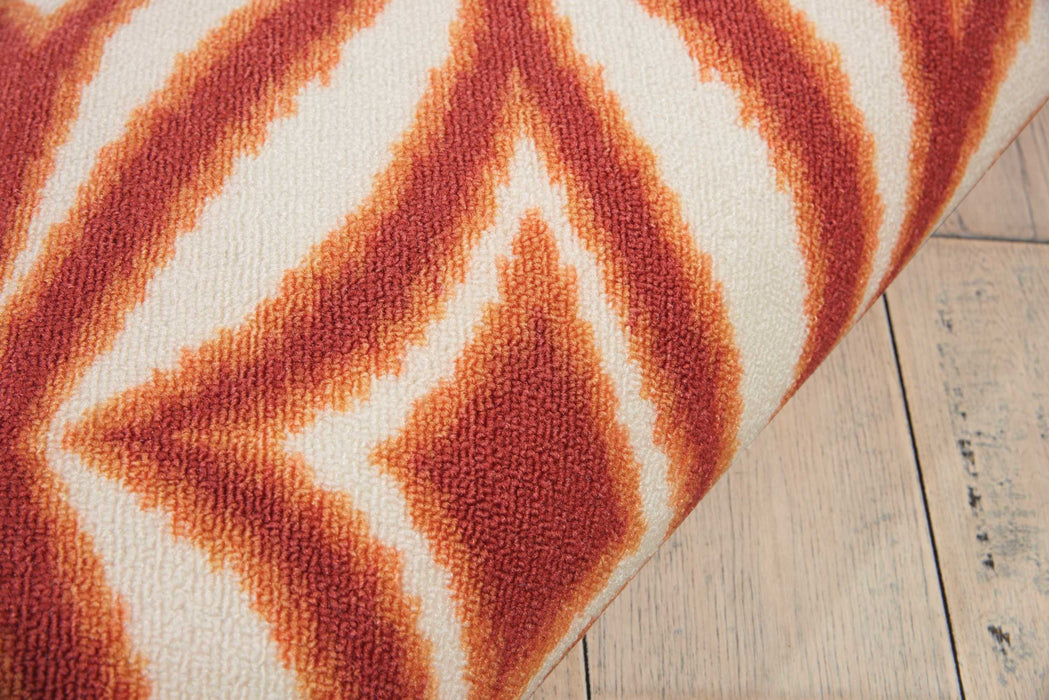 Waverly Sun N Shade SND19 Red 10'x14'   Rug