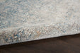 Nourison Starry Nights 10' x 13' Cream and Blue Vintage Area Rug