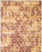 Nourison Rhapsody RH005 Yellow and Red 5'x8' Area Rug
