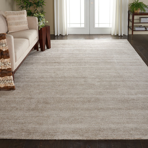 Nourison Weston WES01 Taupe 10'x14' Textured Rug