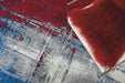 Nourison Twilight TWI19 Red and Blue 8'x10' Large Rug