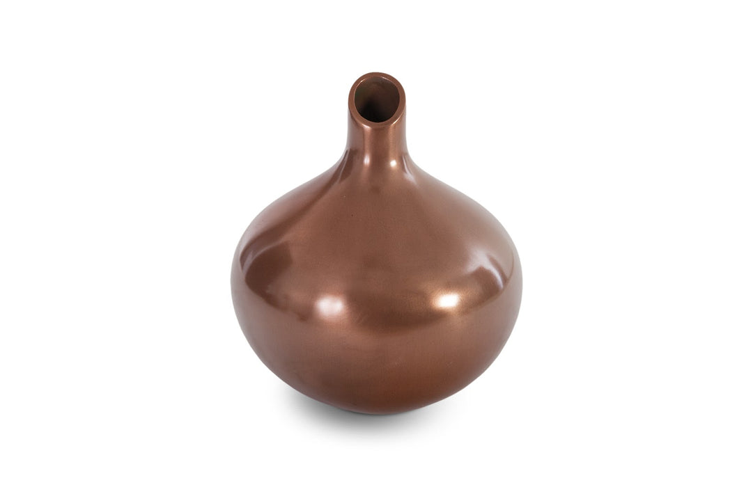 Katha Vase, Copper Top Coat