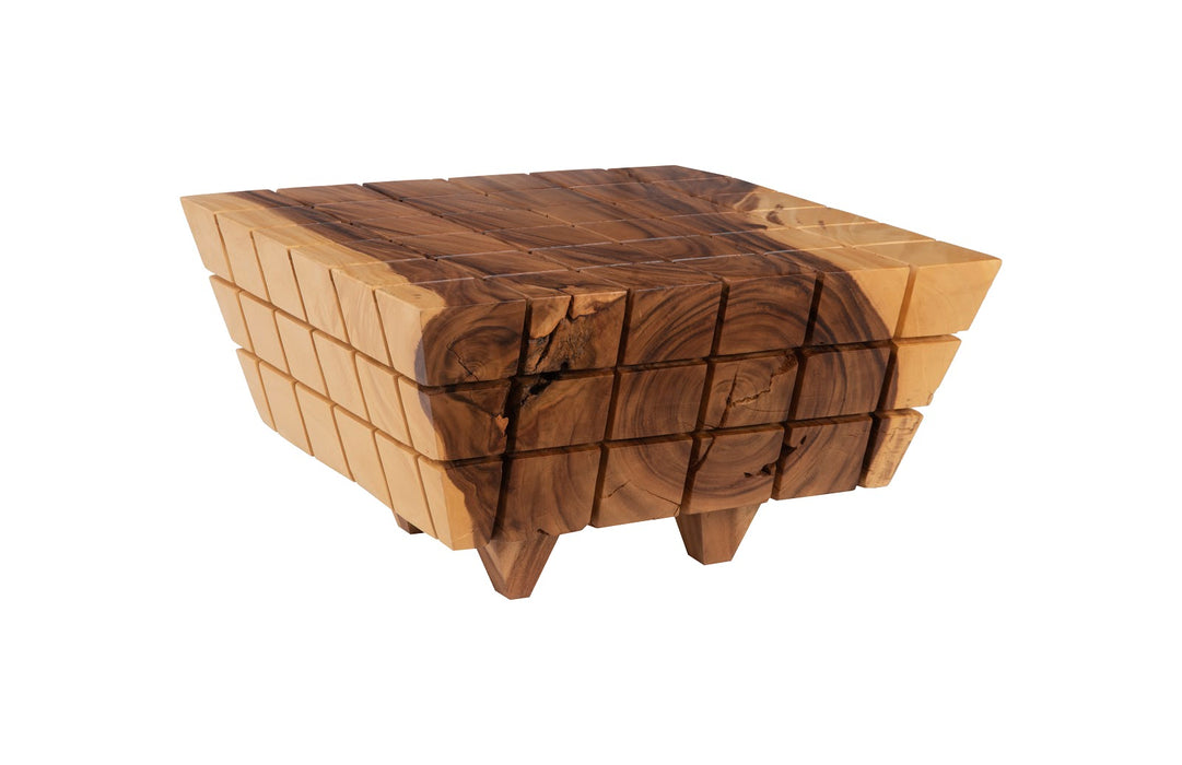 Cubed Coffee Table, Natural