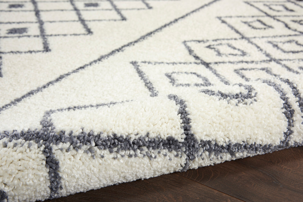 Nourison Serenity Shag 5' x 8'  Contemporary  Area Rug