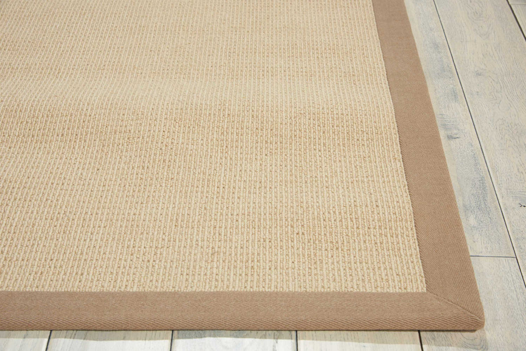 Nourison Sisal Soft SSF05 Brown 8' Runner Hallway Rug