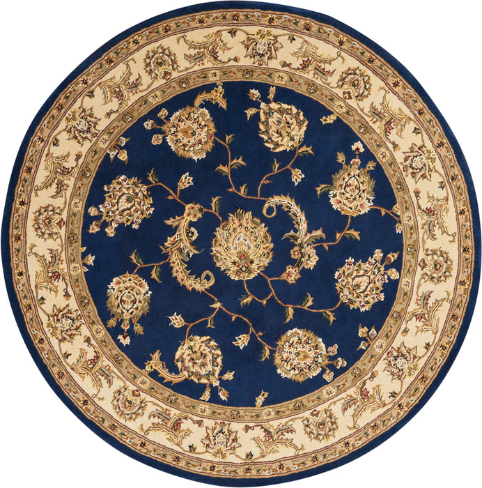 Nourison 2000 6' Round Navy Area Rug