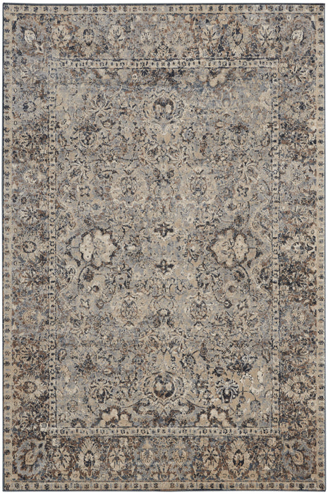 kathy ireland Home Malta MAI03 Grey 5'x8' Area Rug