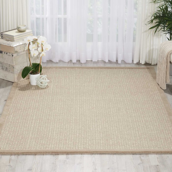 kathy ireland Home River Brook KI809 Beige and White 4'x6' Area Rug