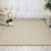 kathy ireland Home River Brook KI809 Beige and White 4'x6' Area Rug
