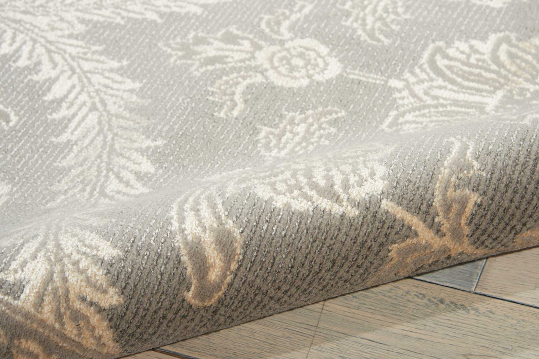 Nourison Luminance LUM04 Grey 8'x11' Rug