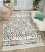 Nourison Kamala DS504 White Multicolor 5'x7' Area Rug