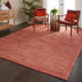 Nourison Weston WES01 Red 8'x11' Oversized Textured Rug