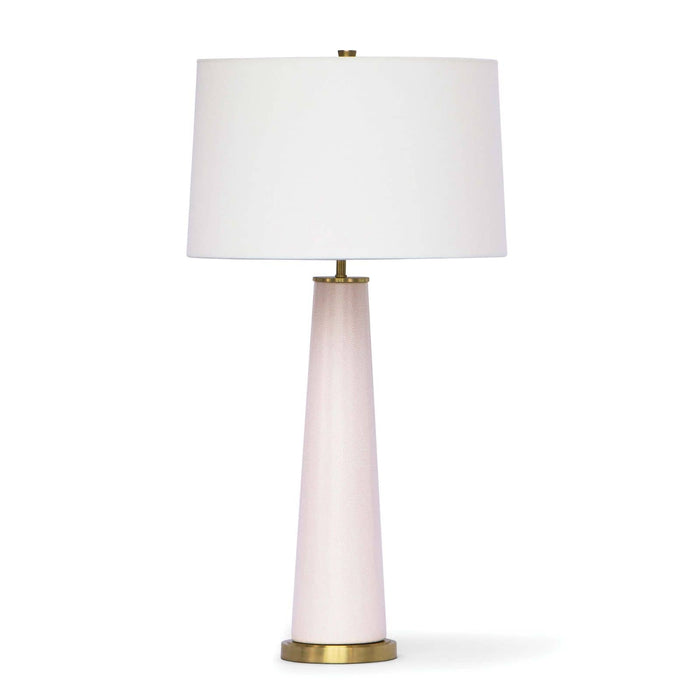 Audrey Ceramic Table Lamp (Blush)