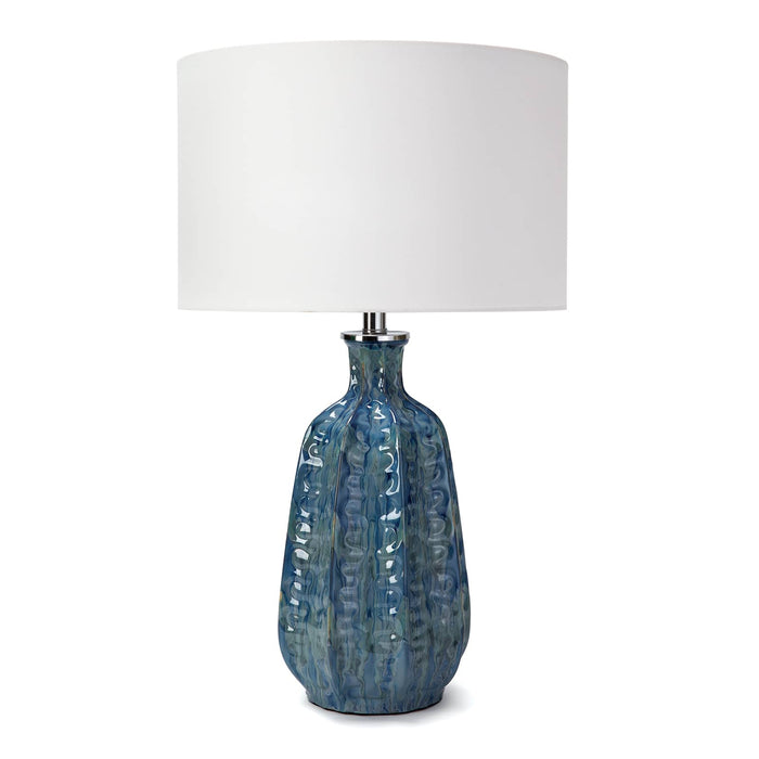 Coastal Living Antigua Ceramic Table Lamp (Blue)