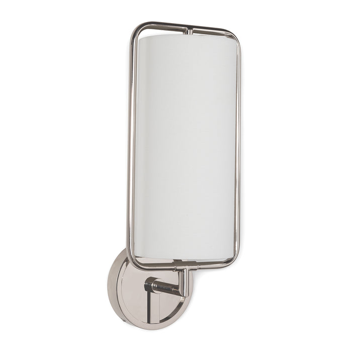Geo Rectangle Sconce (Polished Nickel)