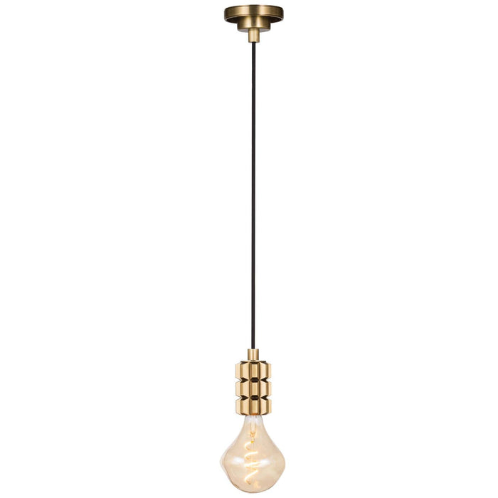 Clive Pendant (Natural Brass)